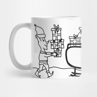 Christmas elf Mug